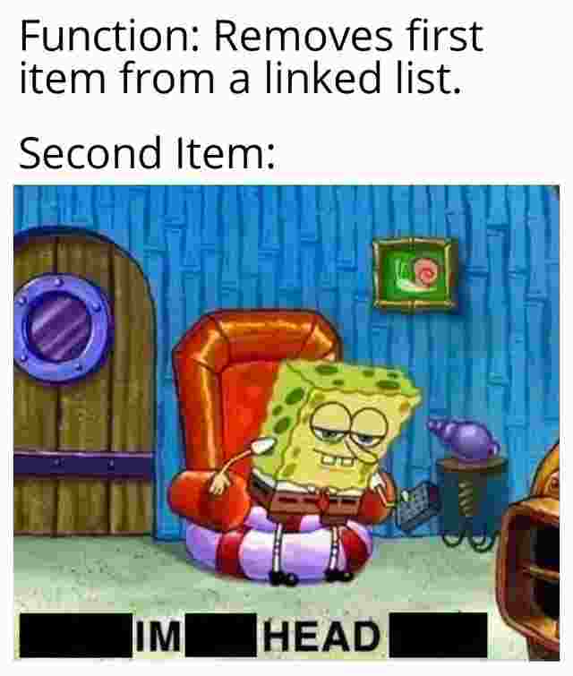 Linked List Data Structure Memes
