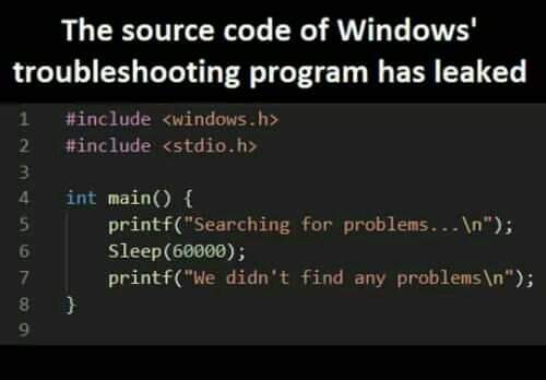 Best Memes on Windows Operating System Failure